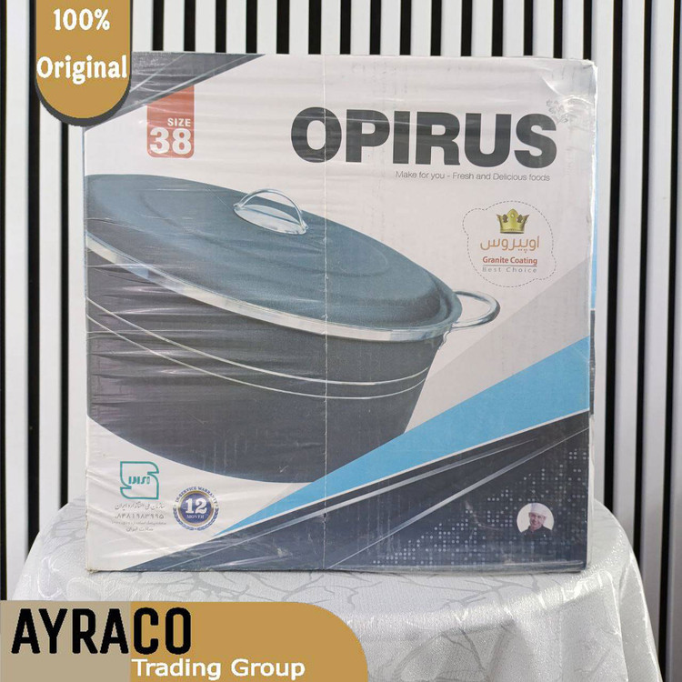 قابلمه سایز 38 برند اپیروس رنگ ( مشکی )