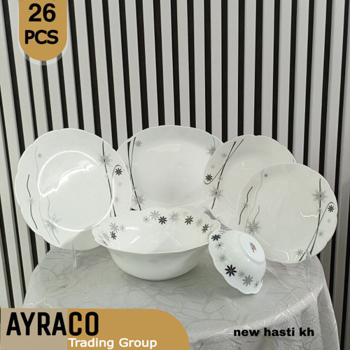 سرویس آکروپال 26 پارچه طرح نیو هستی قالب گنگرهای