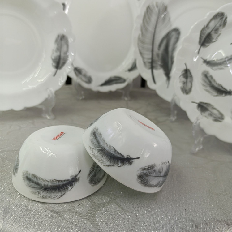 سرویس غذا خوری 25 پارچه رایا مشکی برند آیروپال