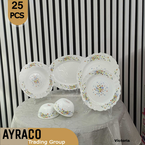 سرویس غذا خوری 25 پارچه ویکتوریا برند آیروپال