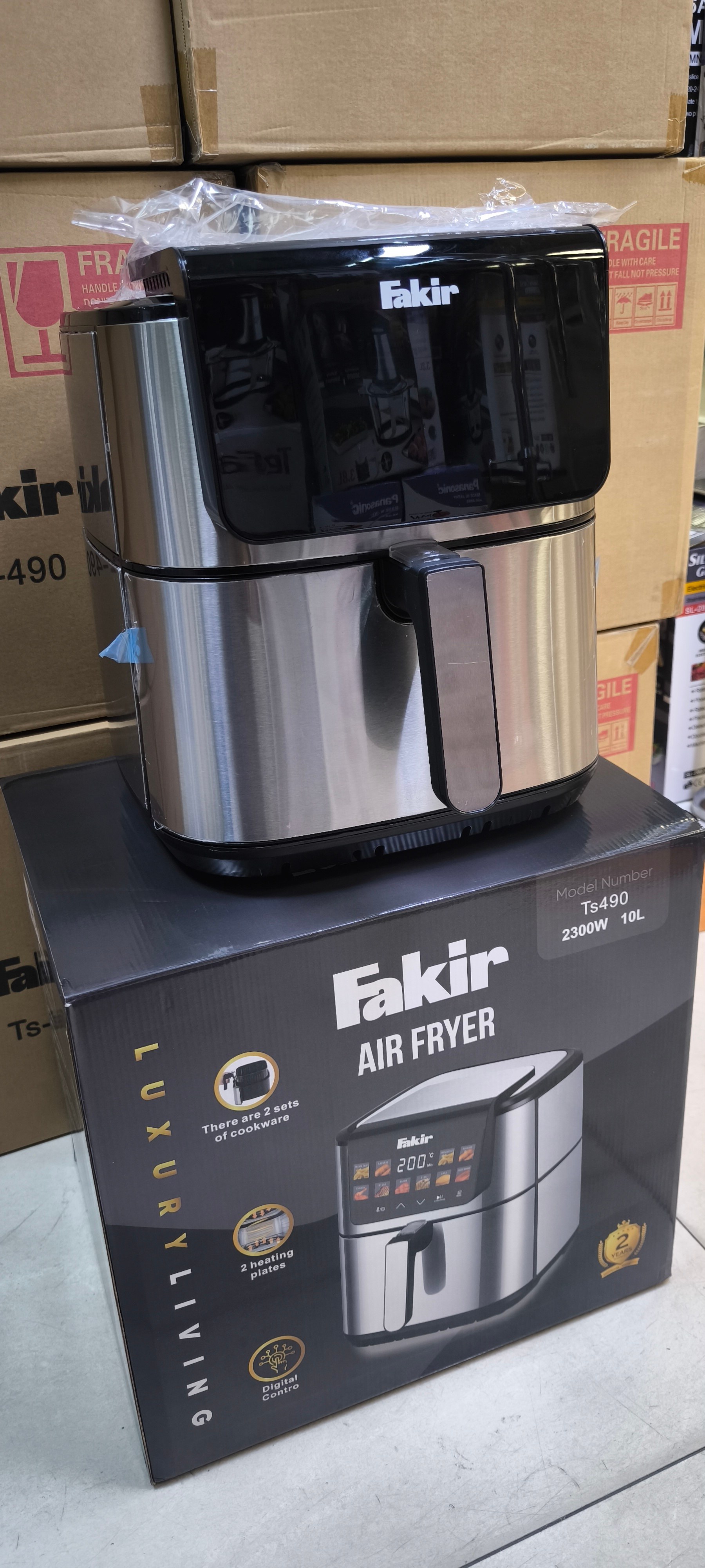 سرخ کن فکر مدل TS-490 ظرفیت 10 لیتری